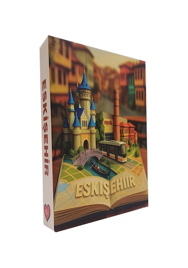 2026 -763 Eskişehir Dekoratif Kitap Kutusu