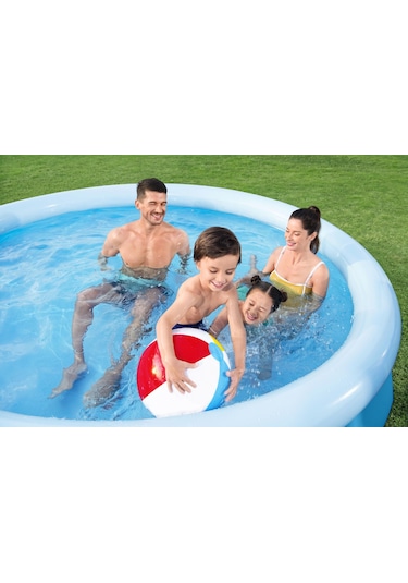 Bestway 57458 Fast Set Çember Şişme Havuz Seti 3.05 M X 66 Cm Mavi