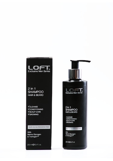 Loft 2 in 1 Erkek Saç ve Sakal Şampunı 250 ML