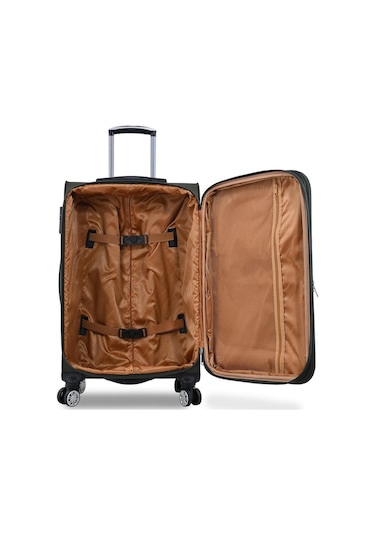 Fossil Ultra Light Kumaş Unisex Kabin Boy Valiz Haki Fsl010 Haki