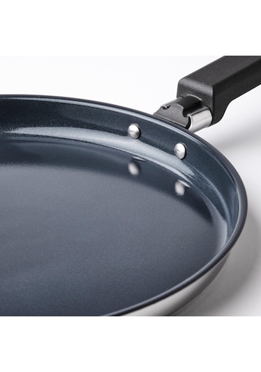 Ikea Mıddagsmat 24 Cm Krep Tavası 50545230 siyah