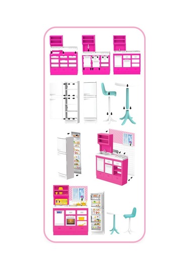 03665 Dede. Linda'nın Mutfağı Oyun Seti