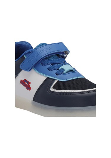 Slazenger  PERLE Çocuk Cırt Cırtlı Lacivert  -  Beyaz  Sneaker