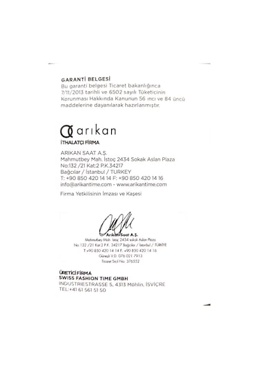 Gant Erkek Kol Saati G183004 Metal