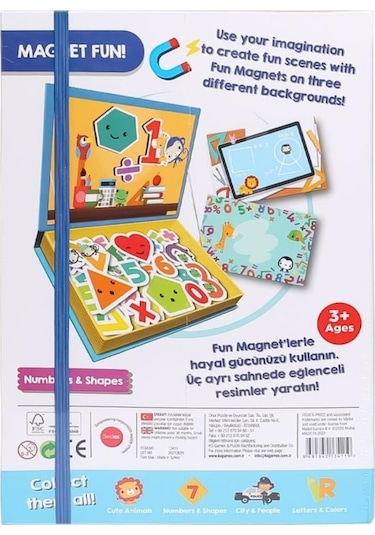 Fp 13411 Fisher Price Baby Puzzle Numbers Shapes -Ks Puzzle