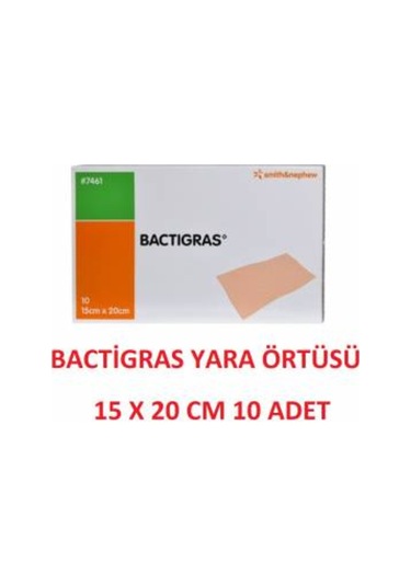 Bactigras Parafinli Tül Sargı Yara Bakım Örtüsü 15 x 20 CM 10 Adet