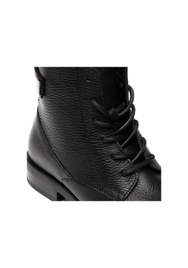 Greyder 29240 Kadın Siyah Hakiki Deri Bot Siyah