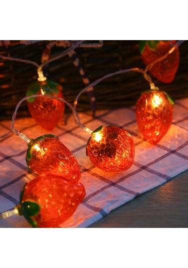 Usb Noel Çilek Işık Dize For 1.5m 10 Light For 3m 20 Light Diğer
