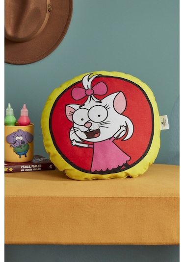 Karaca Home X Kral Şakir Canan Şekilli Kırlent 200.22.11.0350