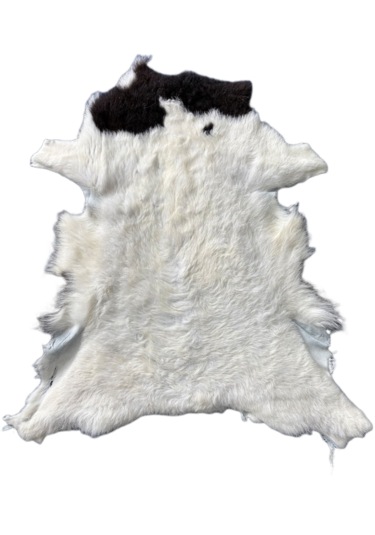 Gerçek Uzun Tüylü Koyun Postu - Naturel Uzun Tüylü Koyun Postu - Doğal Post Paspas Çok Renkli