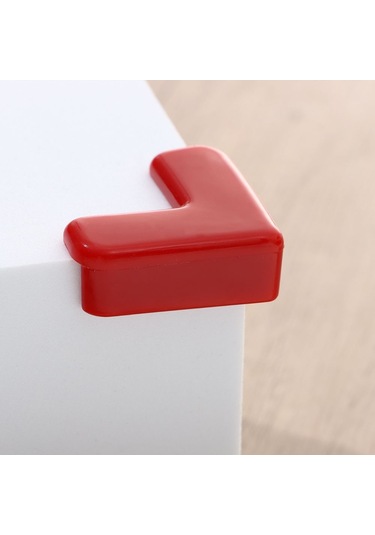 4 Adet Yumuşak Güvenli Masa Köşe Koruyucuları Masa Köşe Koruyucu Kenar Koruması Çarpışma Önleyici Şerit Gri