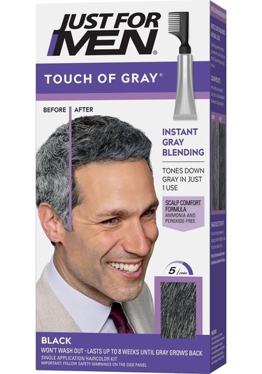 Just For Men Touch Of Gray Saç Boyası T55-siyah