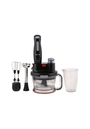 Homend Premium 4'lü Elektrikli Çeyiz Seti Tost Makinesi + Kahve Makinesi + Çay Makinesi + Mikser Blender Set Siyah
