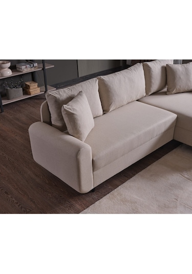 Kagu Corner Flavia Köşe Takımı Krem
