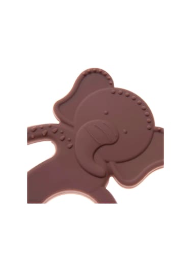 Babyjem Silikon Fil Dişlik 808 Mocca Mocca Çok Renkli