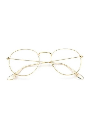 Jwl Yuvarlak Metal Dinlendirici Bilgisayar Ekran Gözlüğü Mavi B