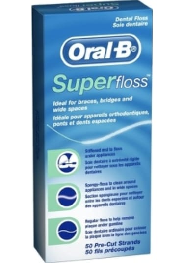 Oral-B Super Floss Diş İpi 50'li