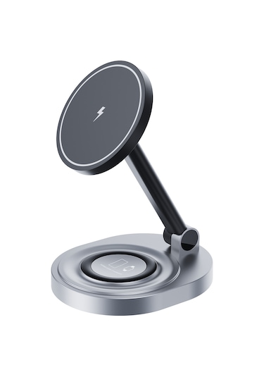 Butu 12-15 Serisi İçin W14 3'ü 1 Arada Manyetik Kablosuz Şarj Cihazı