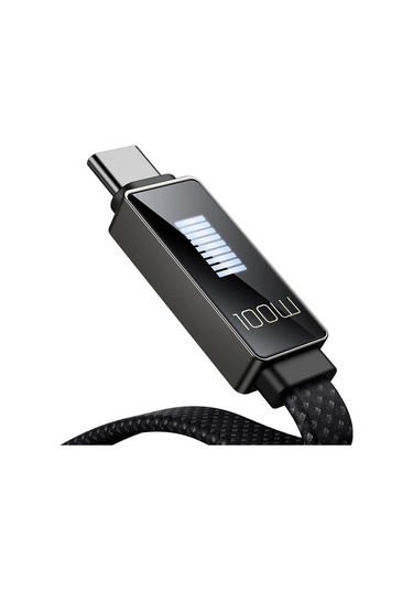 Mcdodo CA-4470 100 W 1.2 M Hızlı Şarj Data Aktarım Kablosu Siyah