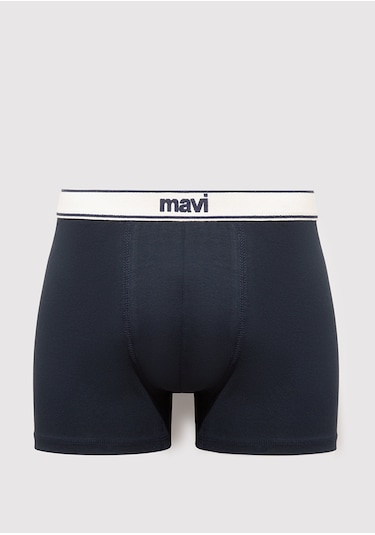 Mavi - 3lü Basic Boxer 0912224-900 Çok Renkli