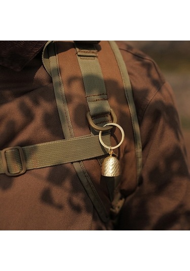 Pazly Hafif Pirinç Çan - Kapı, Çadır, Araba, Çanta Süsleme İçin Altın Renk Altın