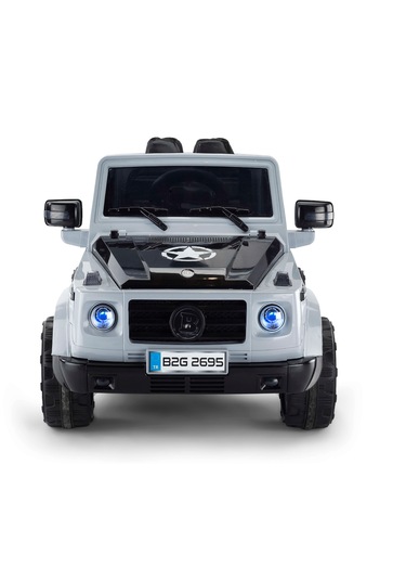 Baby2go 2695 Safari Akülü Araba 12 Volt / Gri Gri