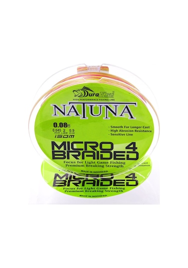 Duraking Natuna Micro 4x 150mt Multicolor İp Misina 0,10