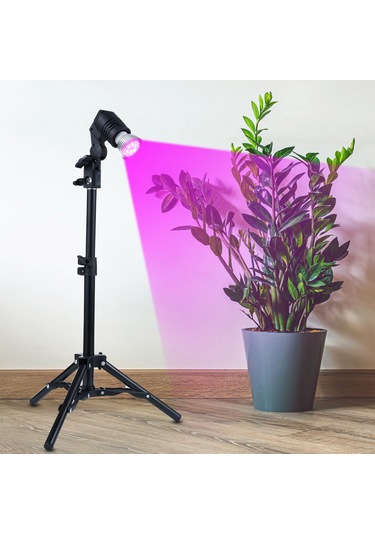 Folinda Fotoğrafçılık Ve Canlı Yayın Işık Ayracı - E27 Ampul Başı, 50cm/200cm Seçenekli Tripod Siyah, L6568-l6575 İle Uyumlu