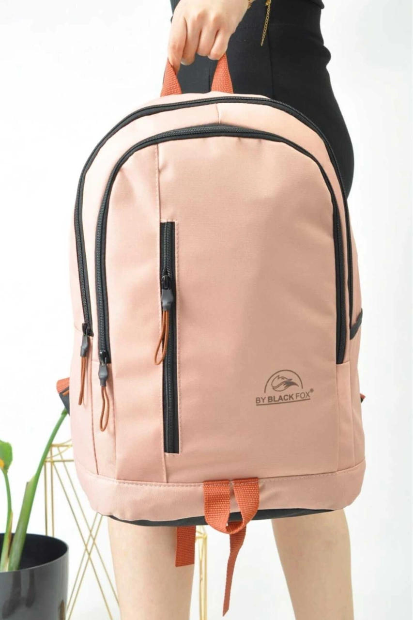 Tezzgelsin Unisex Su Geçirmez Günlük Kullanım Sırt Çantası Pudra