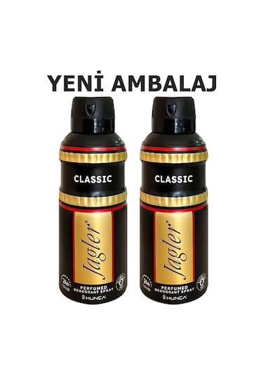 Jagler Classic Erkek Sprey Deodorant 2 x 150 ML