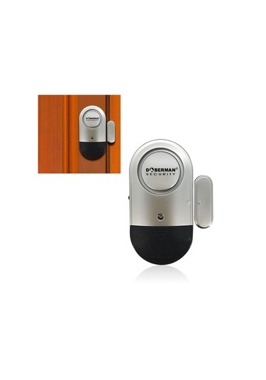 Sones Doberman Se-0701 Oval Ev Tipi Hırsızlık Önleyici Kapı Ve Pencere Manyetik Yay Sensörü Süper Yüksek Sesli Basit Alarm