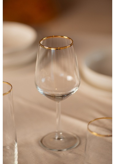 Avantgarde Gold 4'lü Kadeh Seti 490 Cc Renkli