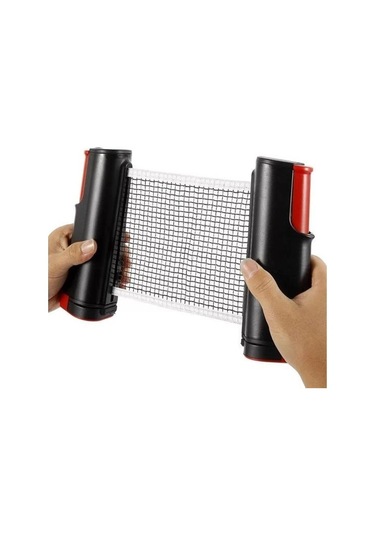 Buffer Teleskopik Taşınabilir Kaymaz Ping Pong Masa Tenisi Filesi Aparatı Mavi