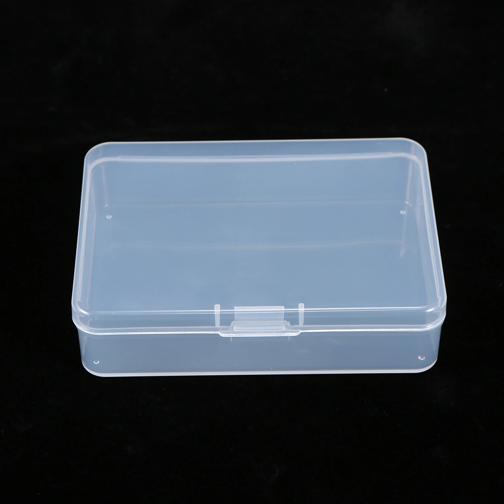 Youtek Pp Malzeme Şeffaf Dikdörtgen Kutu, Kapaklı Hafif Taşınabilir, Dayanıklı Depolama Kutusu, Parça Ve Malzeme Saklama İçin, 115x85x28mm Diğer