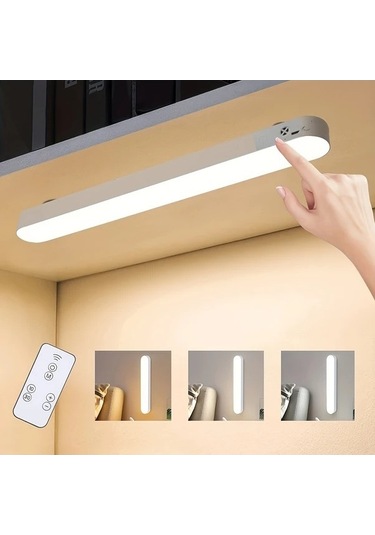 Fastbuy 10,23 İnç 26 Cm Şarj Edilebilir Kablosuz Led Dokunmatik Mutfak Aydınlatması Uzaktan Kumandalı Manyetik Taşınabilir Ma