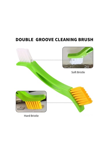 Fosenze 6'lı Ev Temizlik Fırçası Seti - Abs Kollü, Yıkanabilir, Derinlemesine Temizleme - Mutfak, Duvar, Lavabo, Fırın, Banyo Uygun