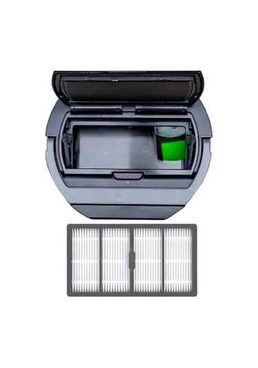 Gildedwill İrobot Roomba S Serisi S9 9550 S9+ S9 Plus 9550 Robot Süpürgeler İçin 10 Adet Yedek Filtre