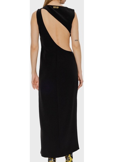 Versace Jeans Couture Bayan Elbise 74hao937 N0103 899 Siyah