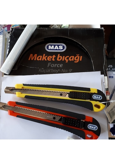 Maket Bıçağı Bion Marka 2 Adet + 1 Kutu Maket Bıçağı 10 Adet