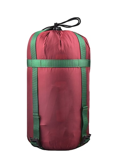 Luckstone Ysd-01 Açık Kamp Su Geçirmez Sıkıştırma Saklama Çantası Ipli Naylon Paketi - Şarap Kırmızı
