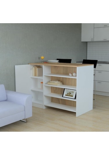 Mobilique Ada Çok Amaçlı Mutfak Dolabı 600-00-263