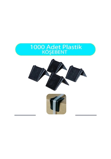 Plastik Köşe Koruyucu Köşebent Çember Koruyucu Plastik 12-19mm