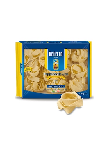 De Cecco Pappardelle Geniş Makarna 500 G
