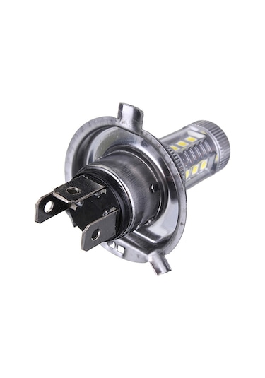 Geeroyoo H4 40w 16smd Led 8000k Beyaz Faro Lambası - Ip67 Su Geçirmez 12-24v Gündüz Ve Sis Işığı