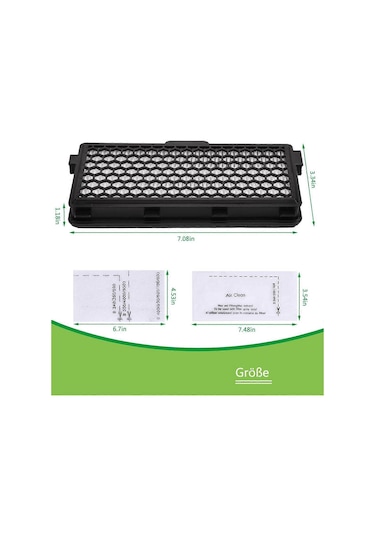 Miele Kompakt C1 Ve C2, Komple C2 Ve C3, S8340, Hepa Elektrikli Süpürgeler İçin Yedek Filtre Setleri