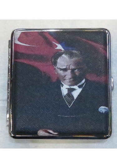 Sigara Tabaka(Kısa Sigara)9.50cm/9.50cm Boyutlarında-ATATÜRK