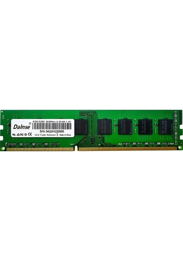 Wangxi Dalnse Ddr3 8gb 1600mhz 1.5v Ram Bellek Pc Masaüstü Bilgisayar