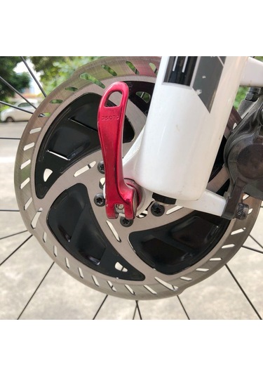 Folinda Mountain Bike 160mm Disk Brake Rotor - Aluminum + Stainless Steel, 6-bolt, Lightweight 129g Çok Renkli