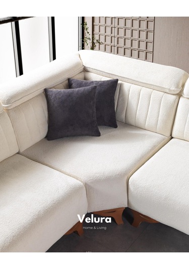 Royal Köşe Koltuk Takımı Krem