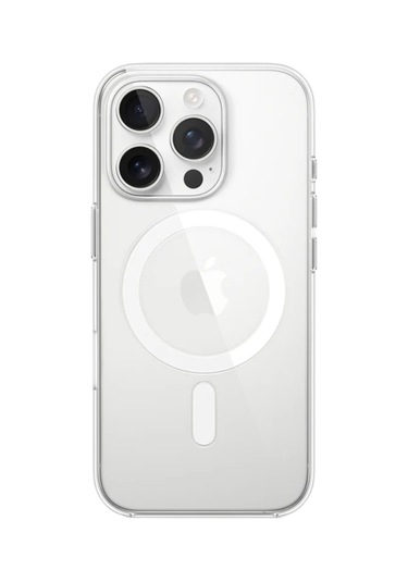 Ps iPhone Uyumlu 16 Pro Clear Serisi Magsafe Kılıf - Şeffaf